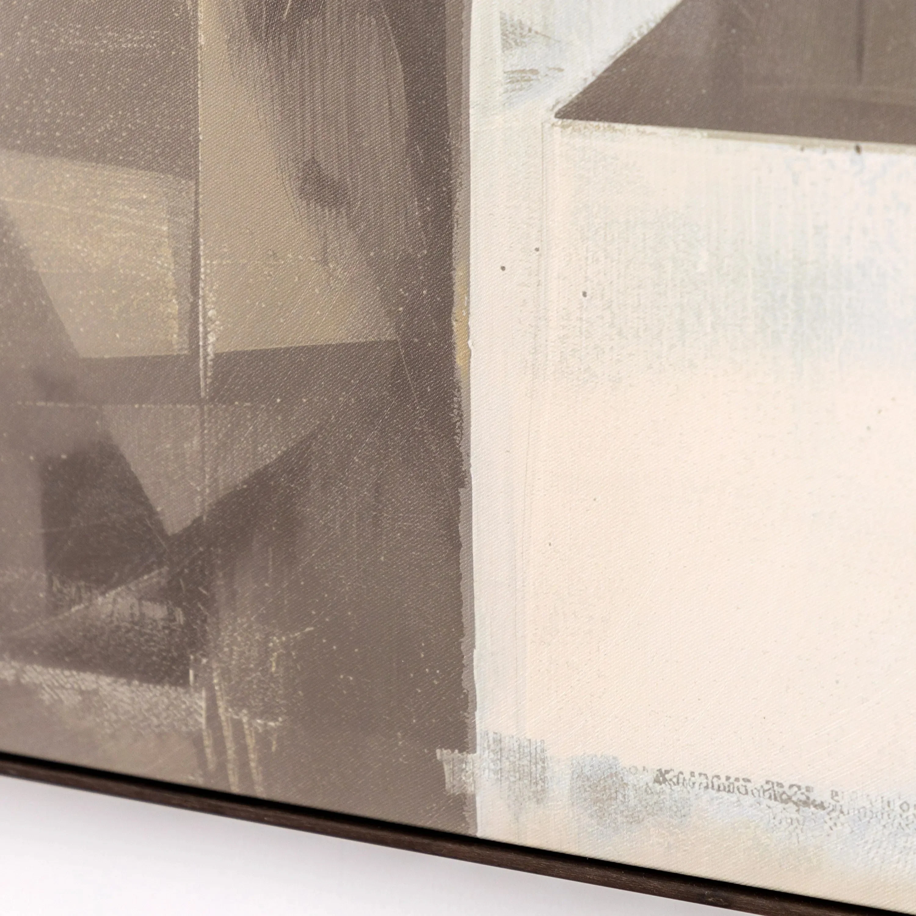 Chromatic Flow Abstract Canvas – Neutral - Image 4