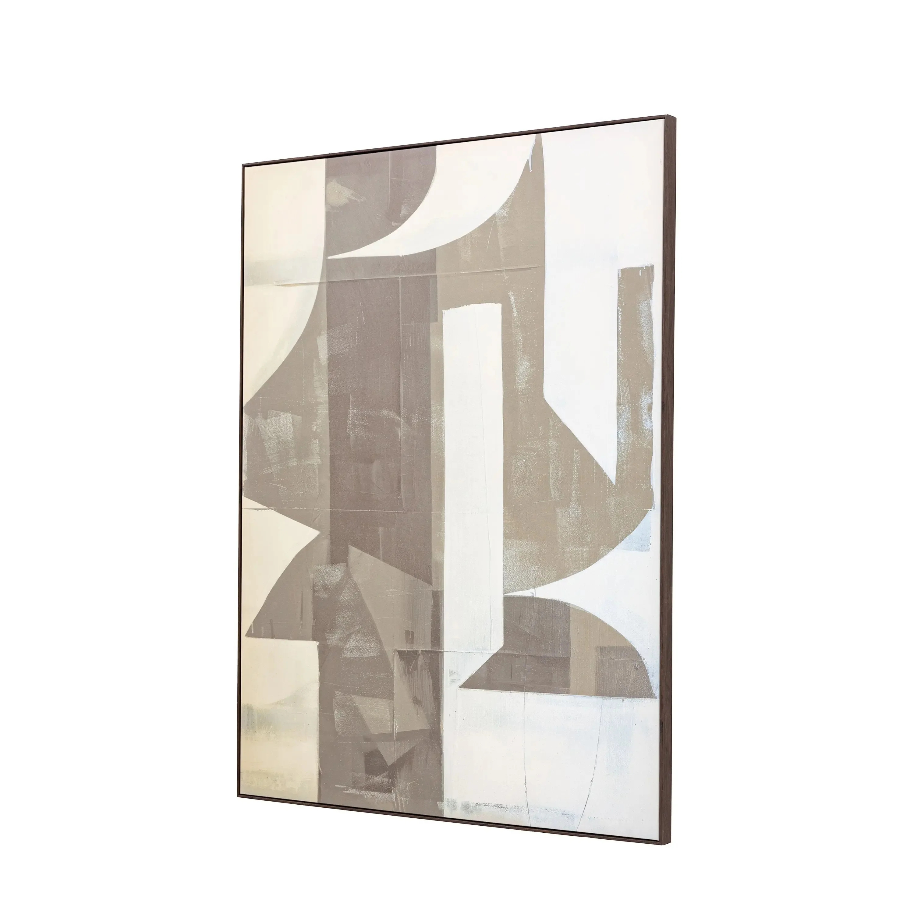 Chromatic Flow Abstract Canvas – Neutral - Image 5