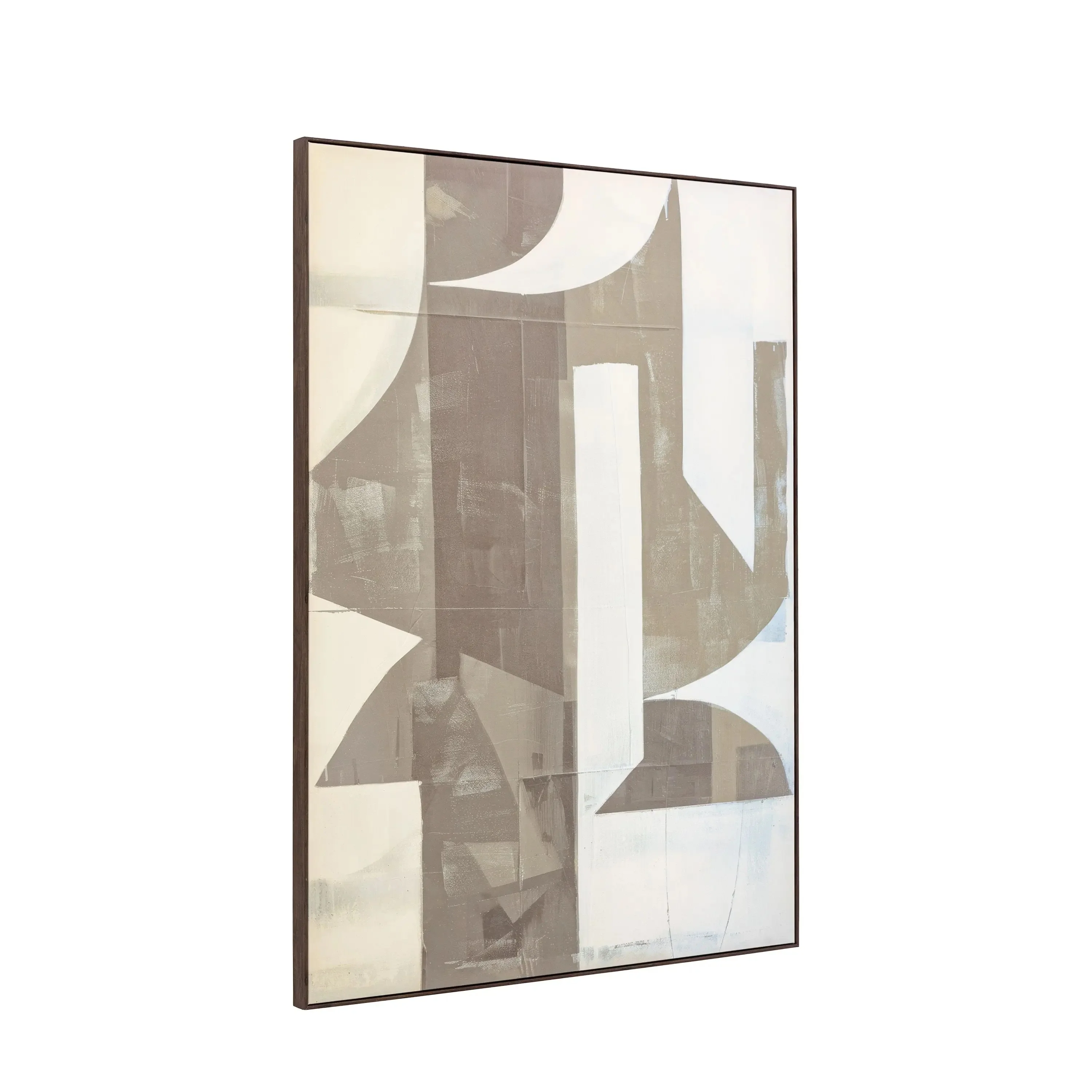 Chromatic Flow Abstract Canvas – Neutral - Image 6