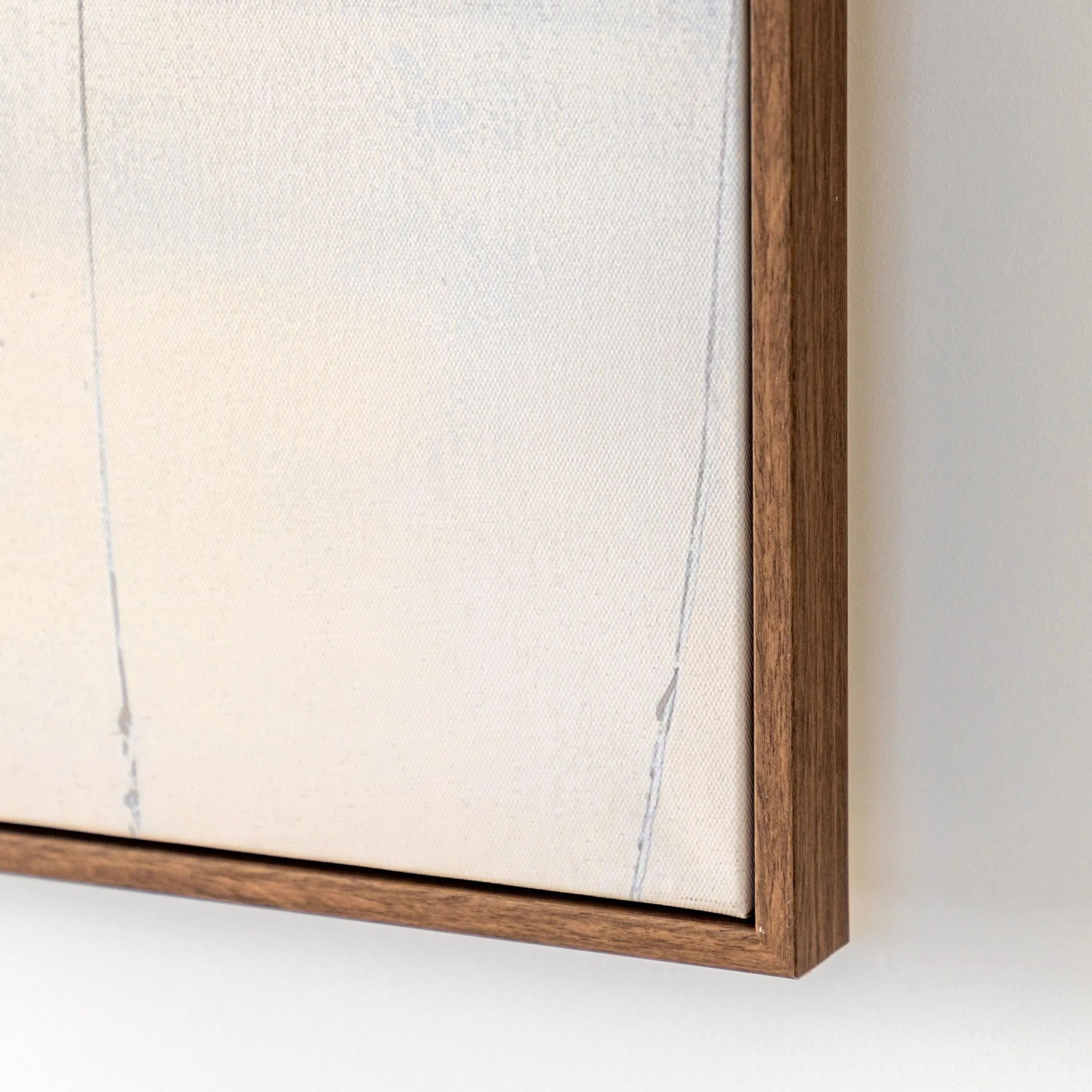 Chromatic Flow Square Abstract Canvas I – Neutral - Image 5