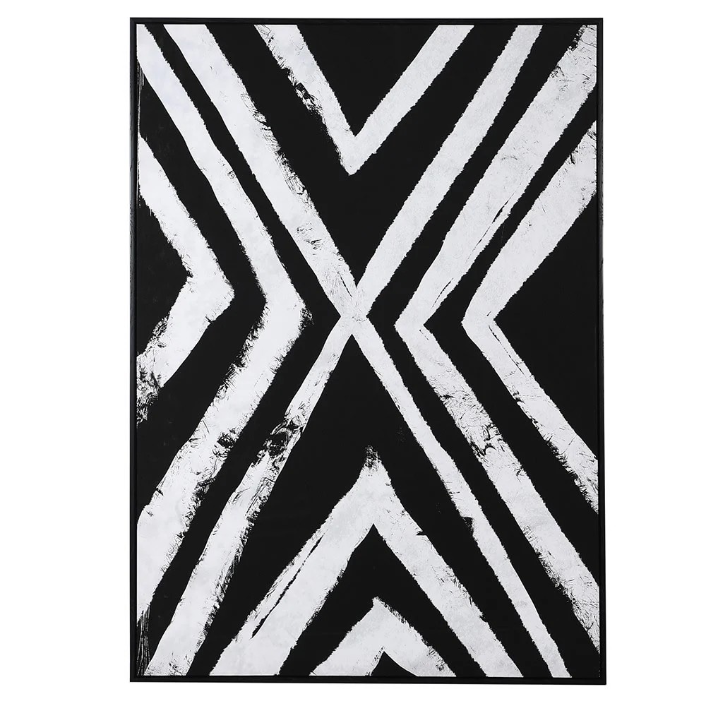 El Doro Abstract Picture in Black and White