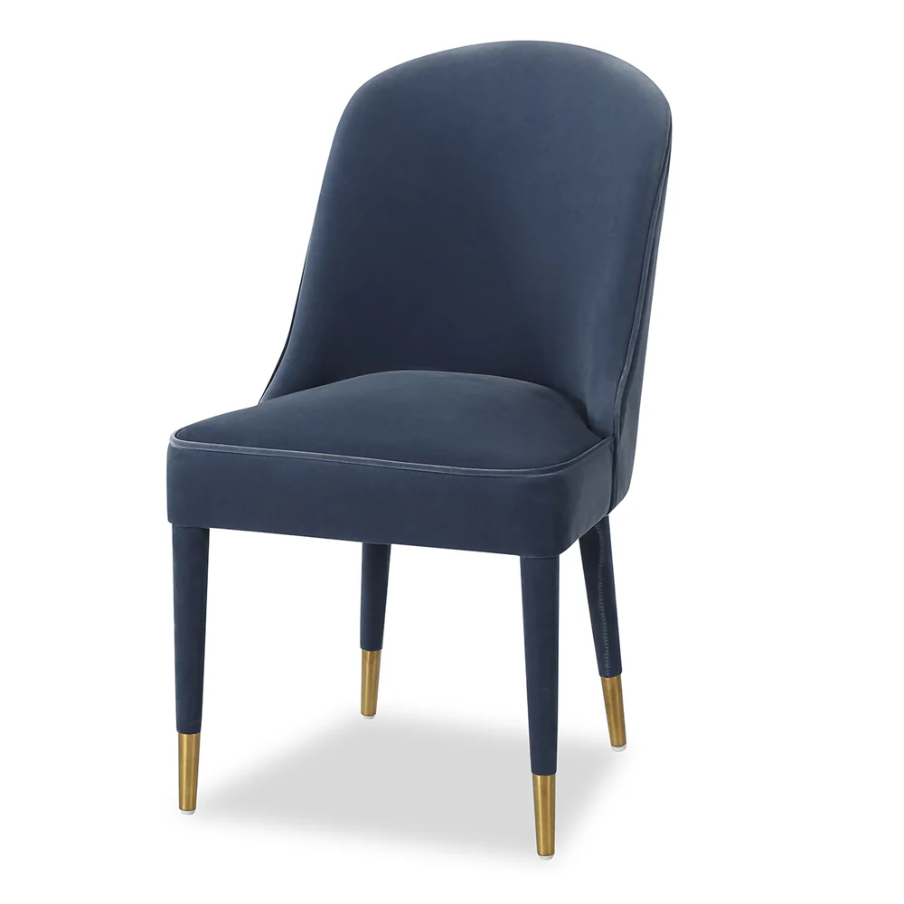 Liang & Eimil Viva Chair in Gainsborough Cobalt Velvet - Image 2