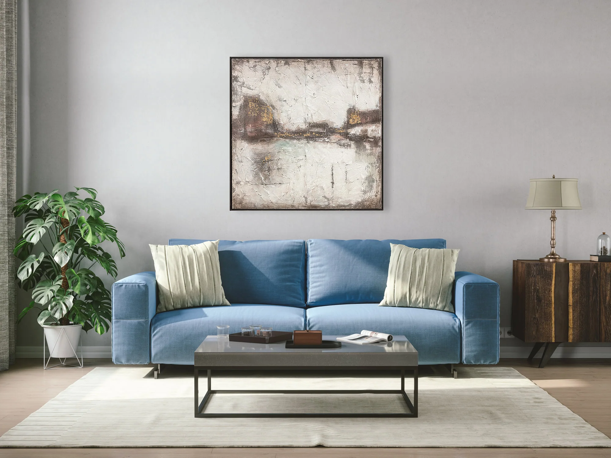 Berkeley Designs Oil on Canvas 10 - Image 4