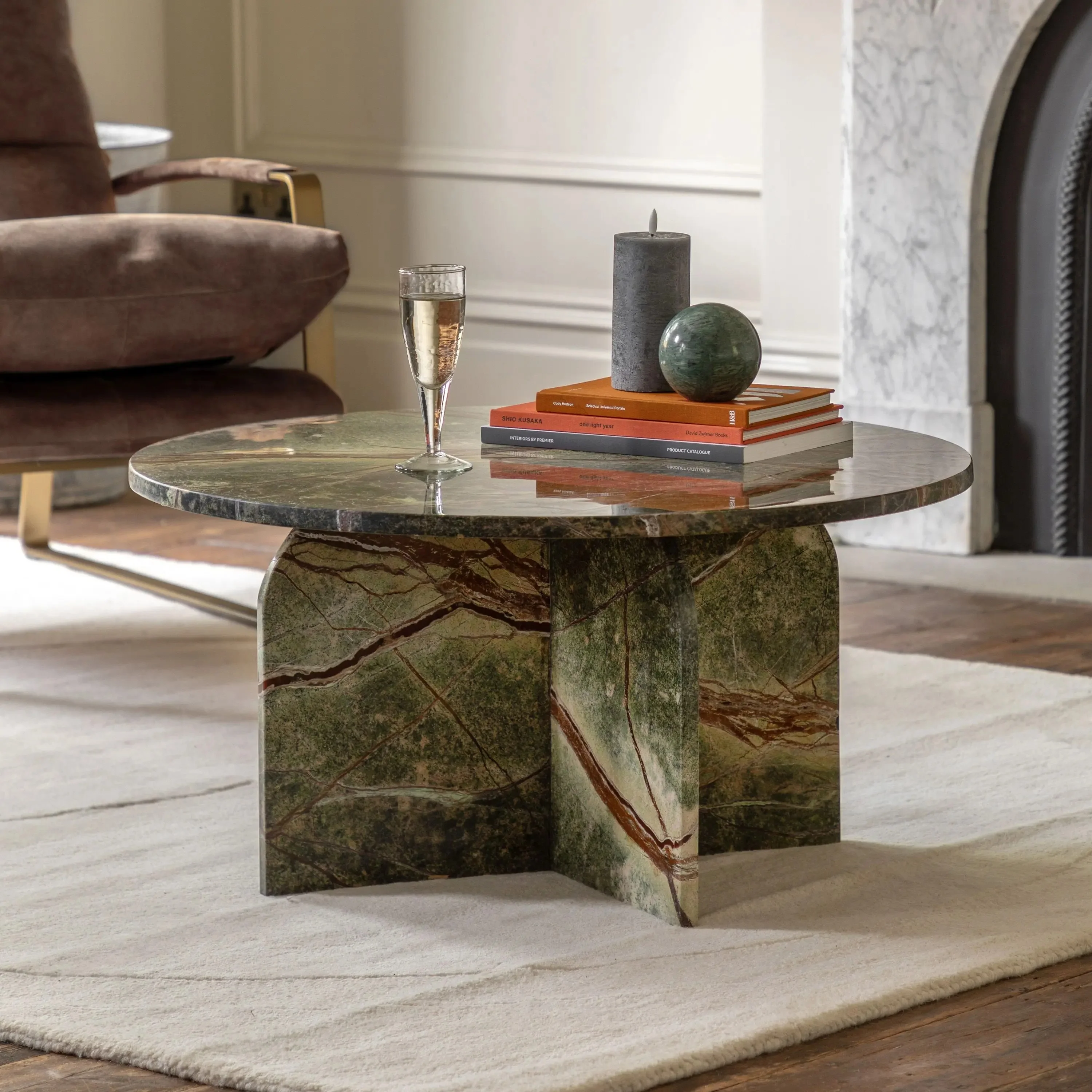 Corbin Coffee Table – Ember Marble - Image 7