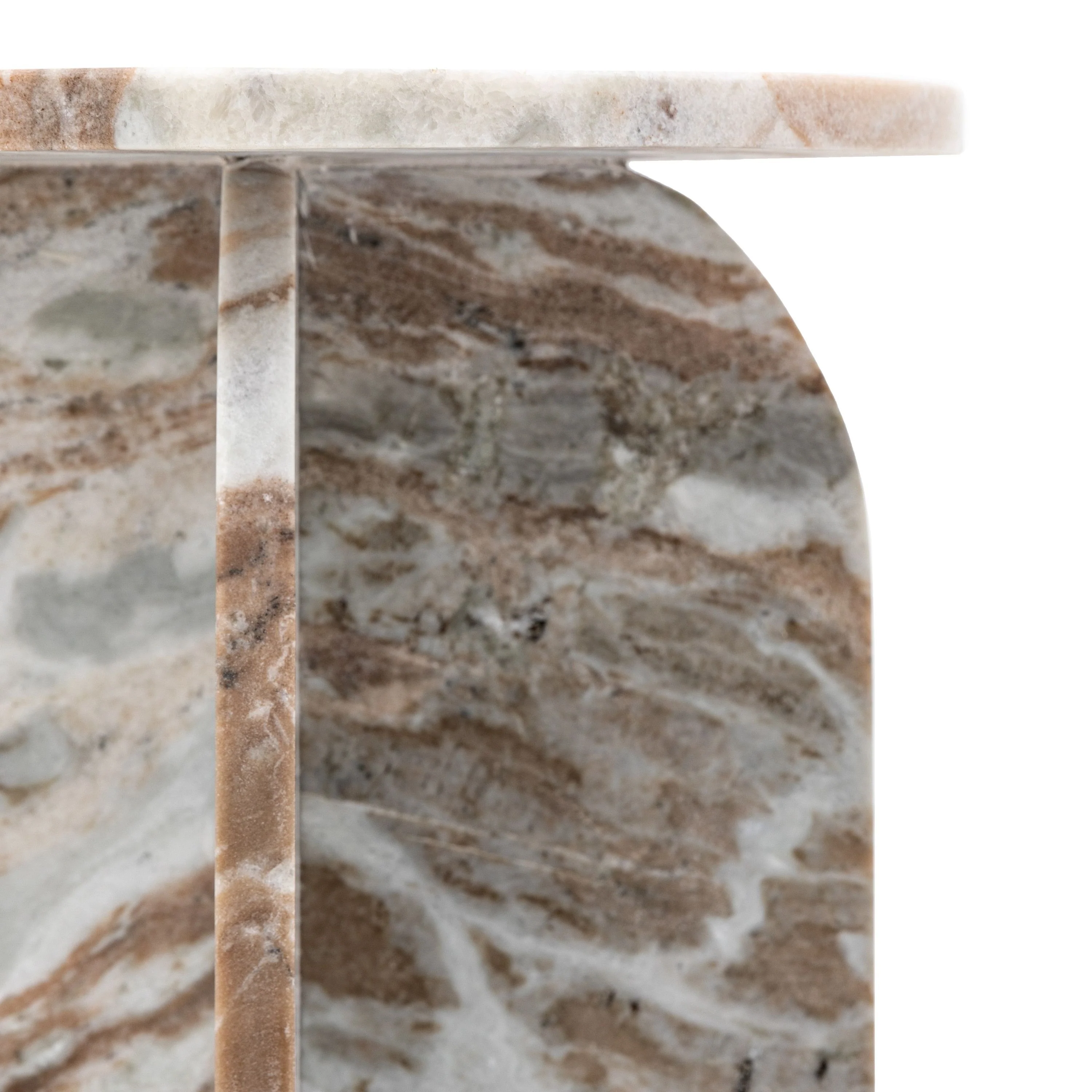 Corbin Side Table – Natural Marble - Image 5