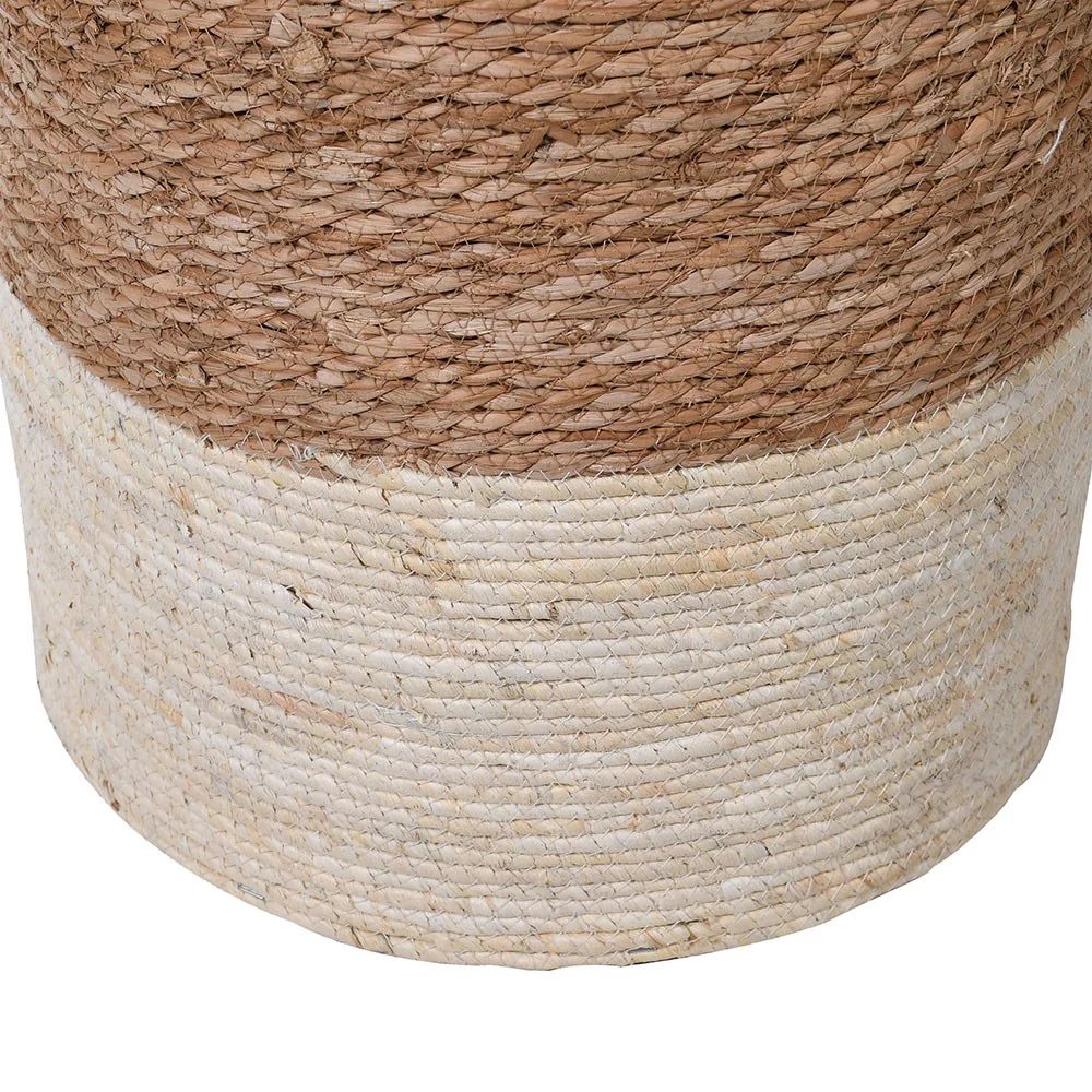Cordell Two-Toned Rope Stool - Image 3