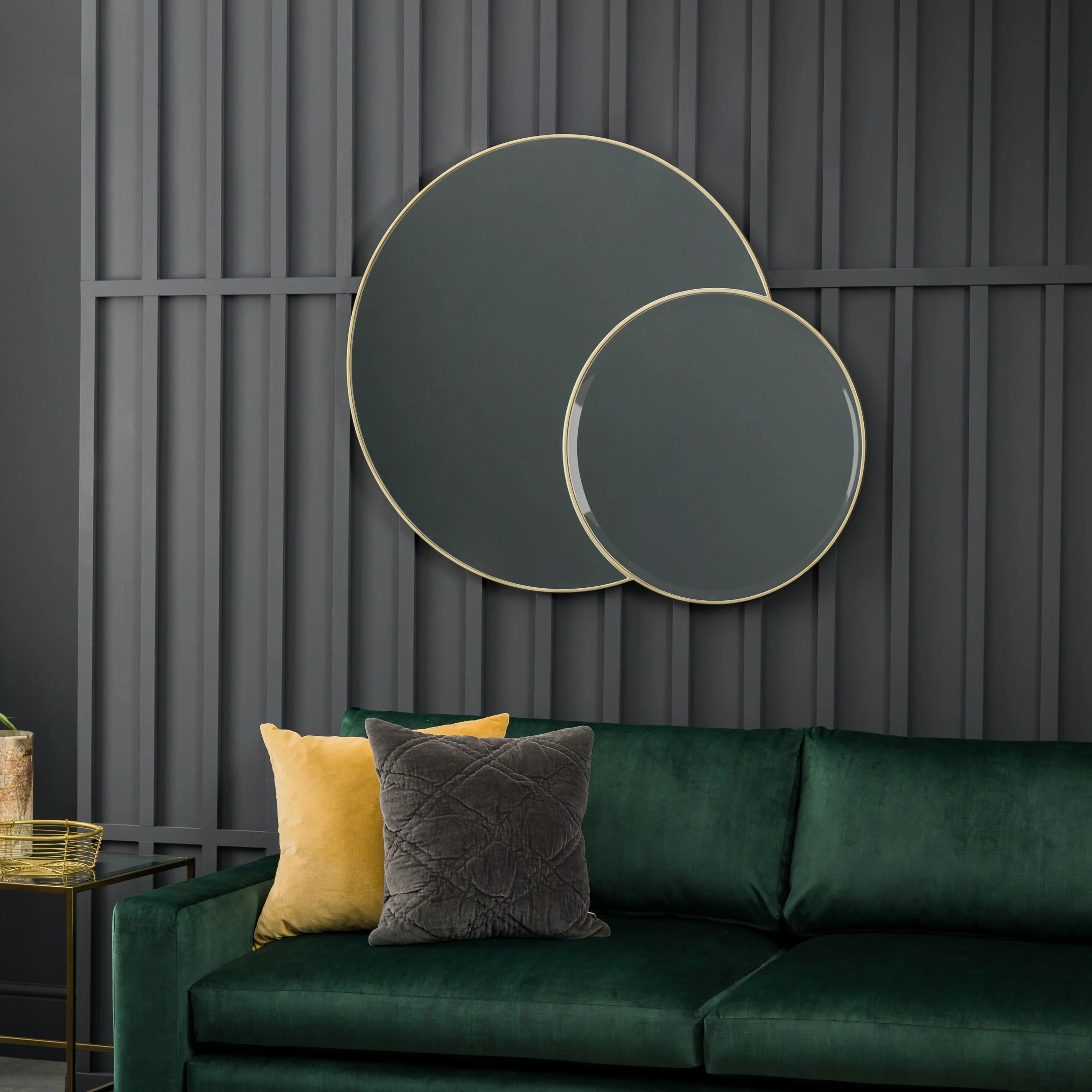 Cosmos Mirror – Champagne Gold Frame - Image 2