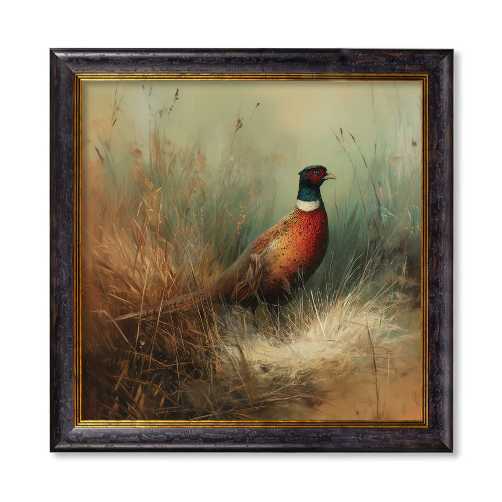 Countryside Pheasant - Oxford Square Frame - Image 2