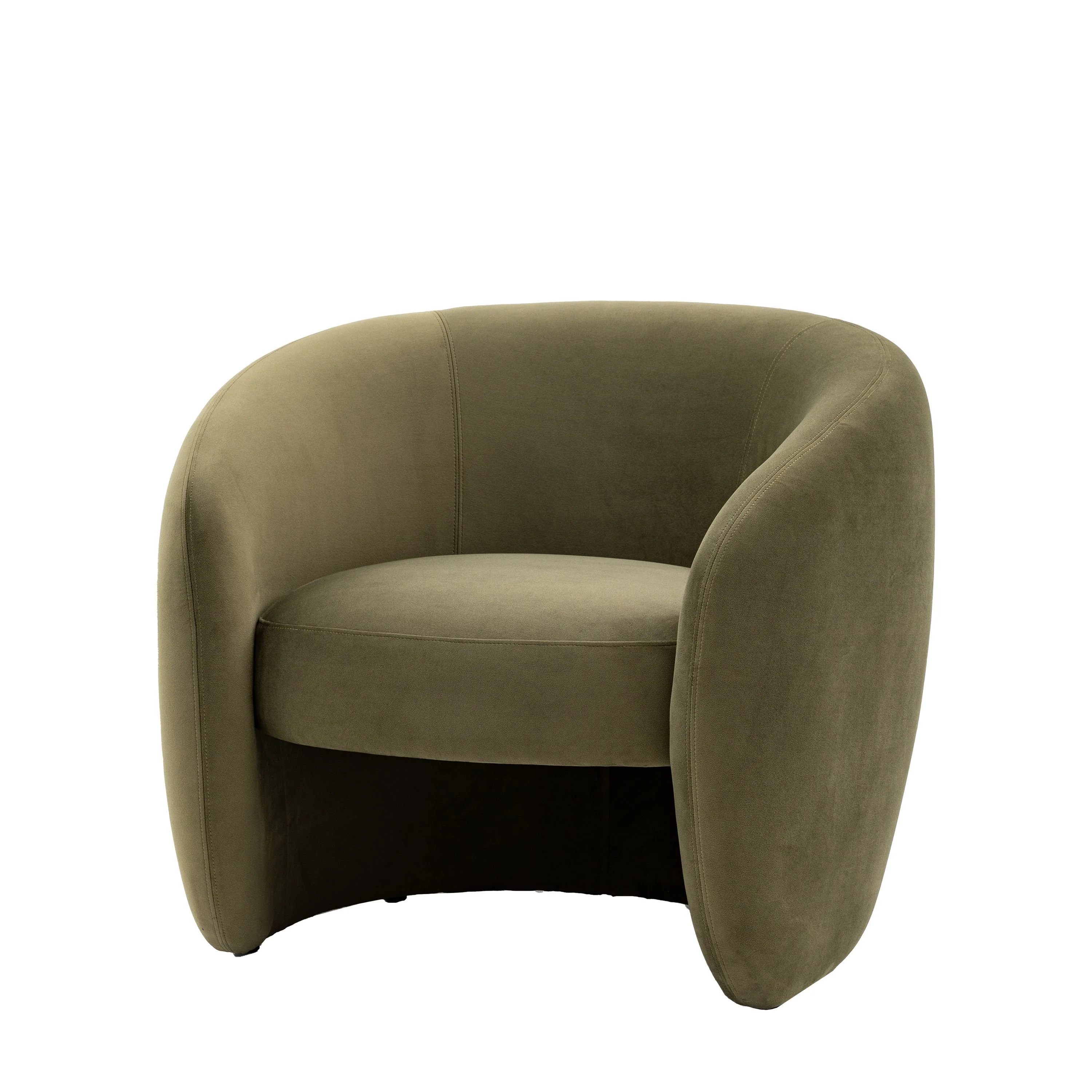 Cove Armchair – Moss Green - Image 2