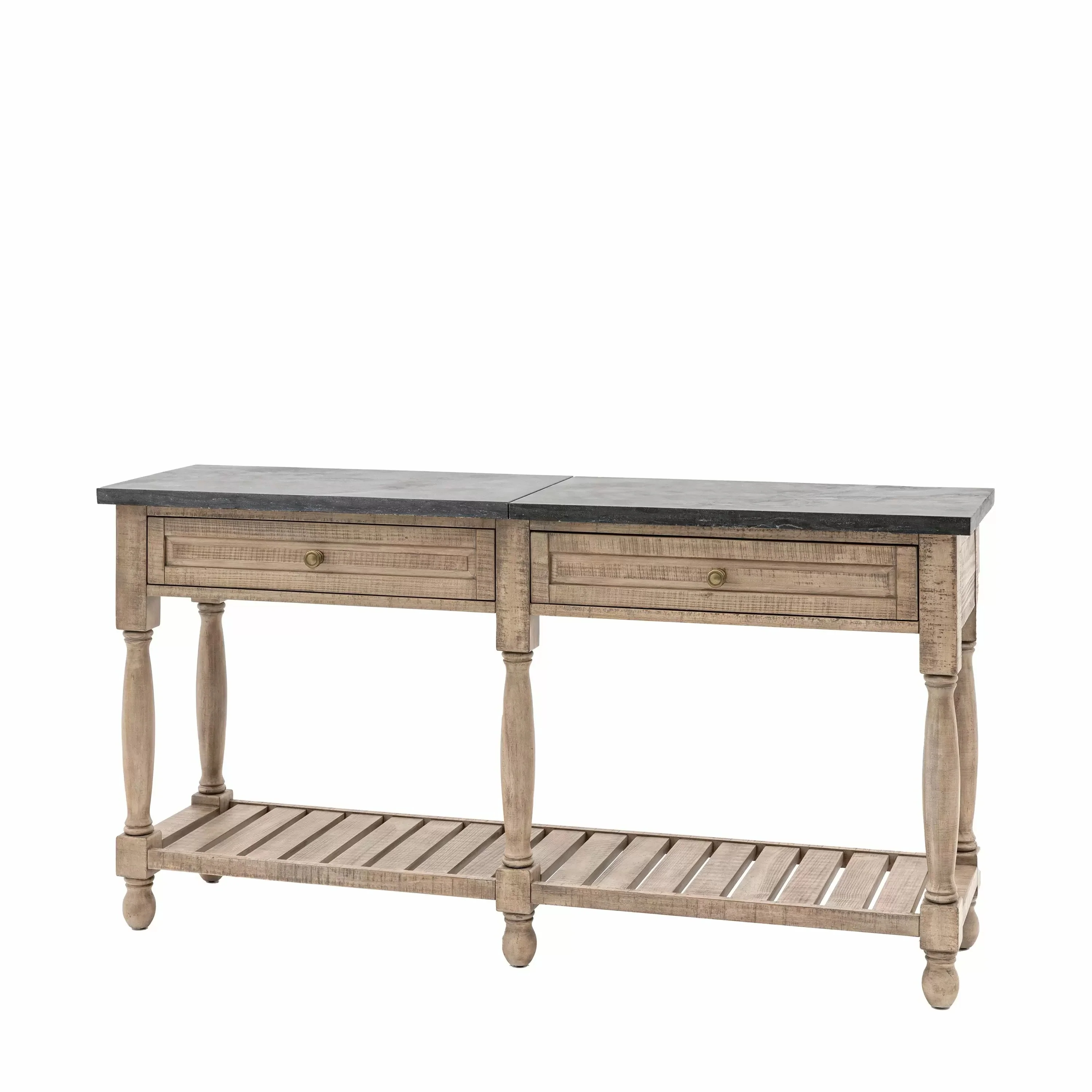 Daria Farmhouse-style Console Table - Image 4