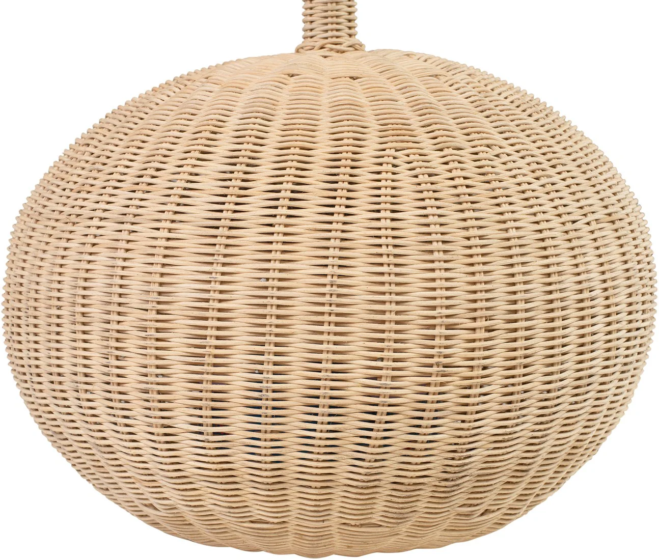 Deja Floor Lamp in Natural Rattan - Image 3