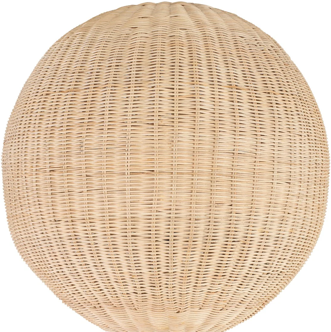 Deja Floor Lamp in Natural Rattan - Image 4