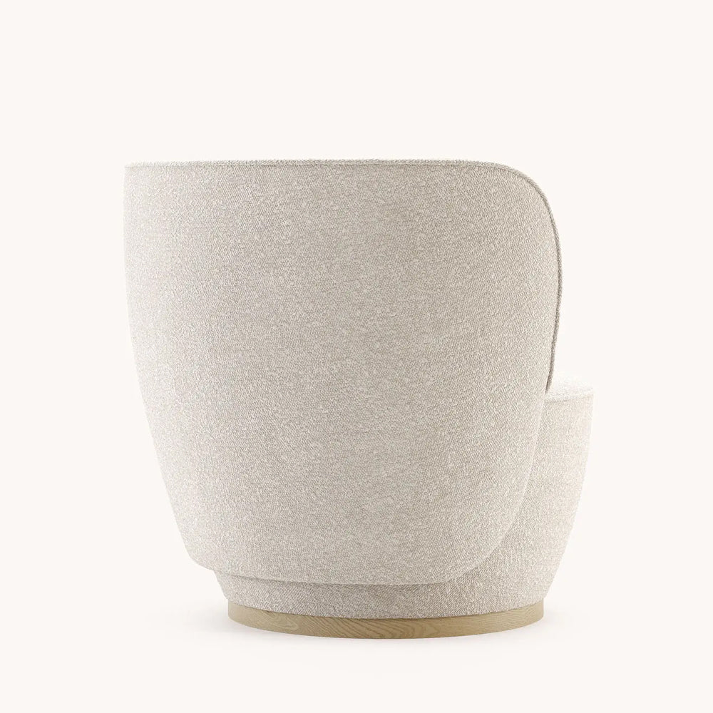 Domkapa Pearl Armchair in Columbia Nata and Natural Ash - Image 3