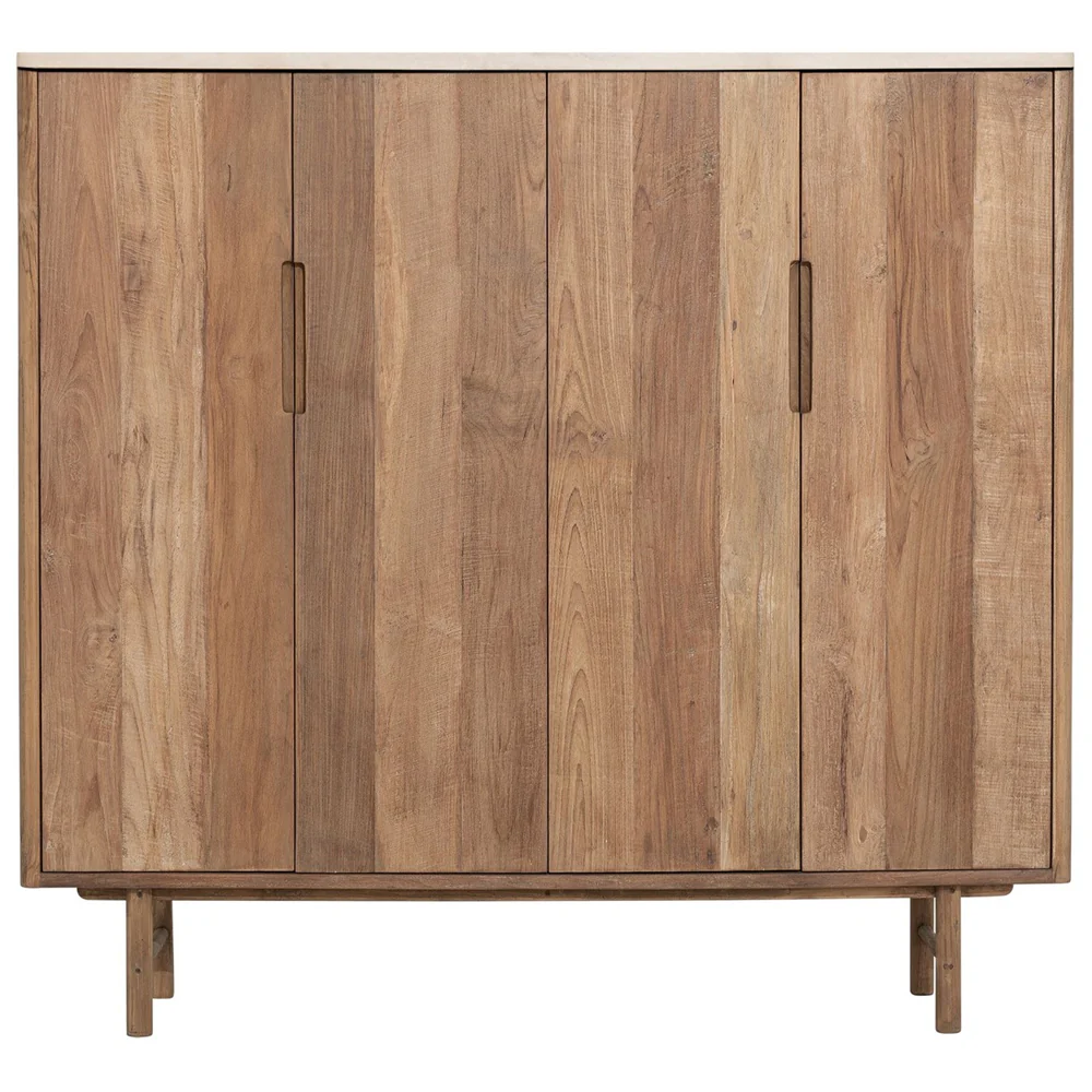 DTP Home Bliss Low Cupboard - 4 Doors - Mortex - Image 2