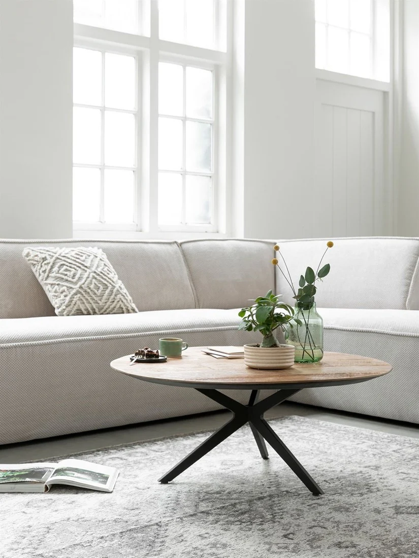 DTP Home Metropole Round Coffee Table – 90cm - Image 5