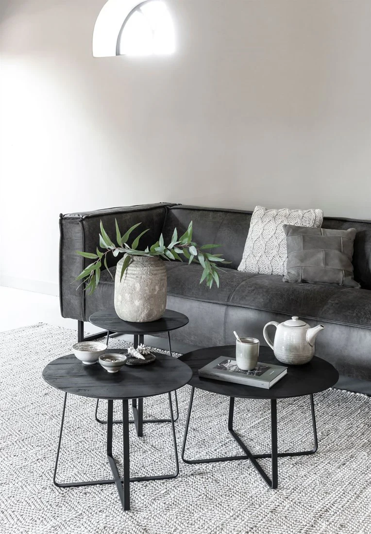 DTP Home Neptunes Coffee Table - Black - Large - Image 3