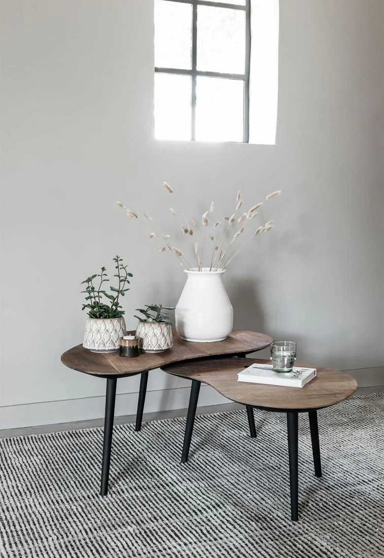 DTP Home Organus Coffee Table – Set of 2 – Natural - Image 3