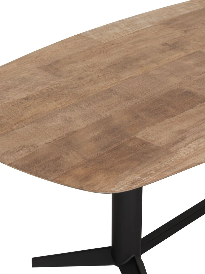 DTP Home Soho Dining Table – Teakwood – 210cm - Image 4