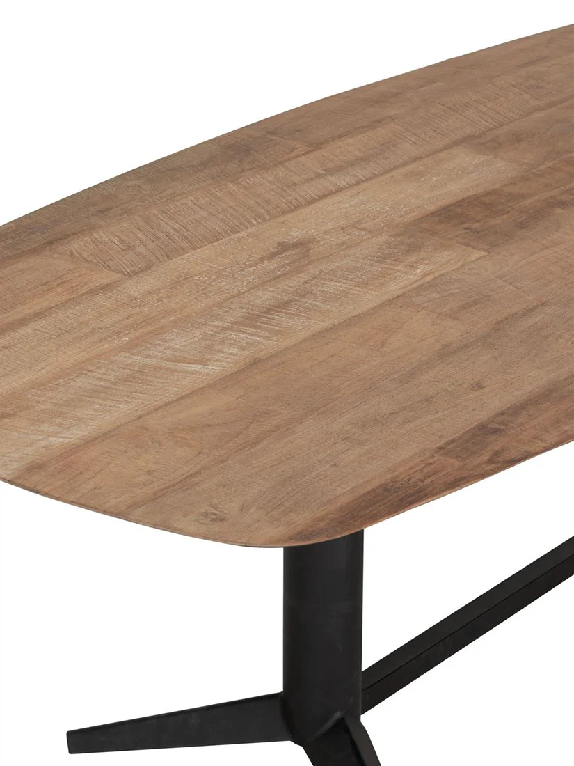 DTP Home Soho Dining Table – Teakwood – 260cm - Image 4