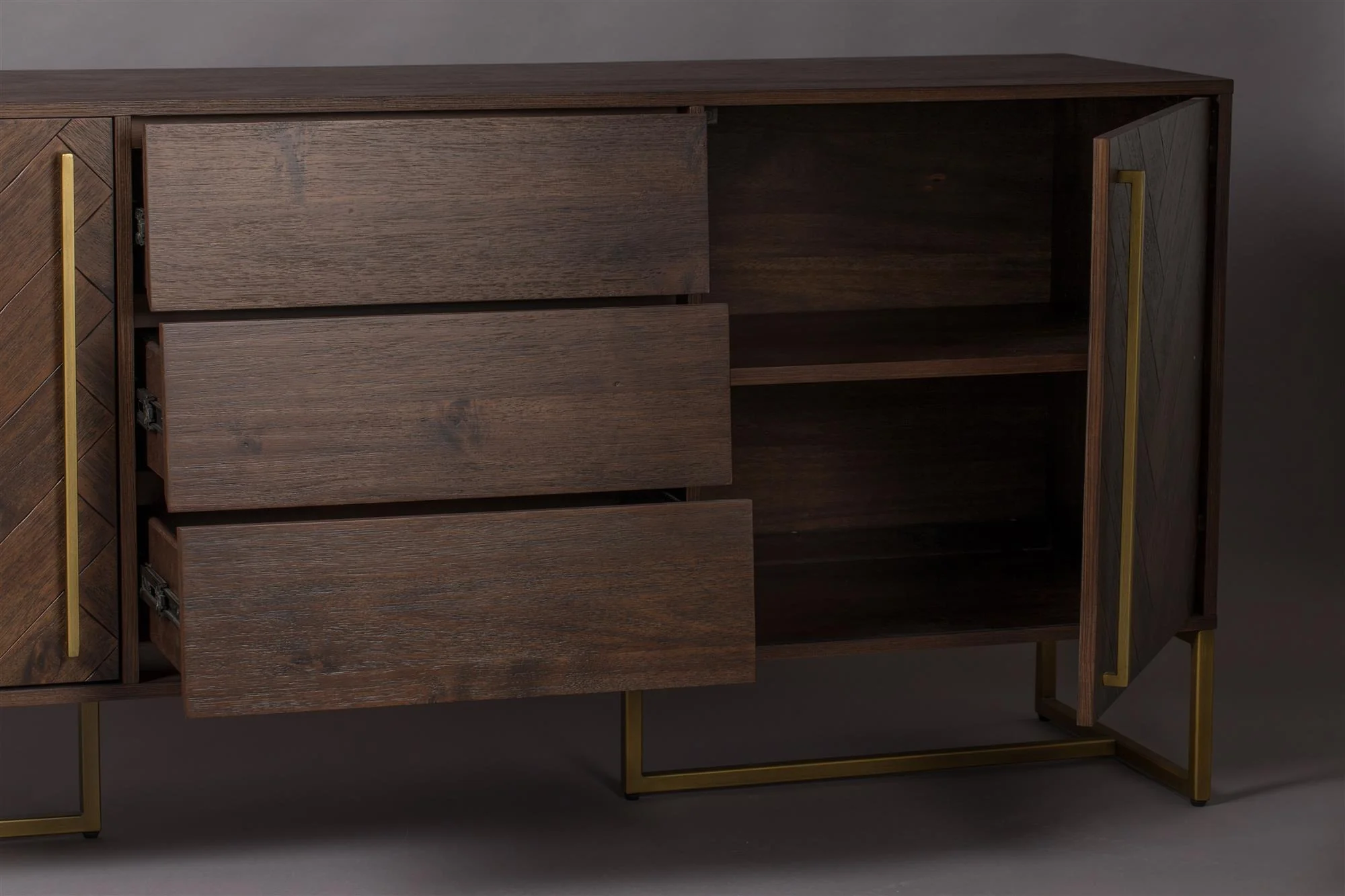 Dutchbone Class High Sideboard – Acacia - Image 6
