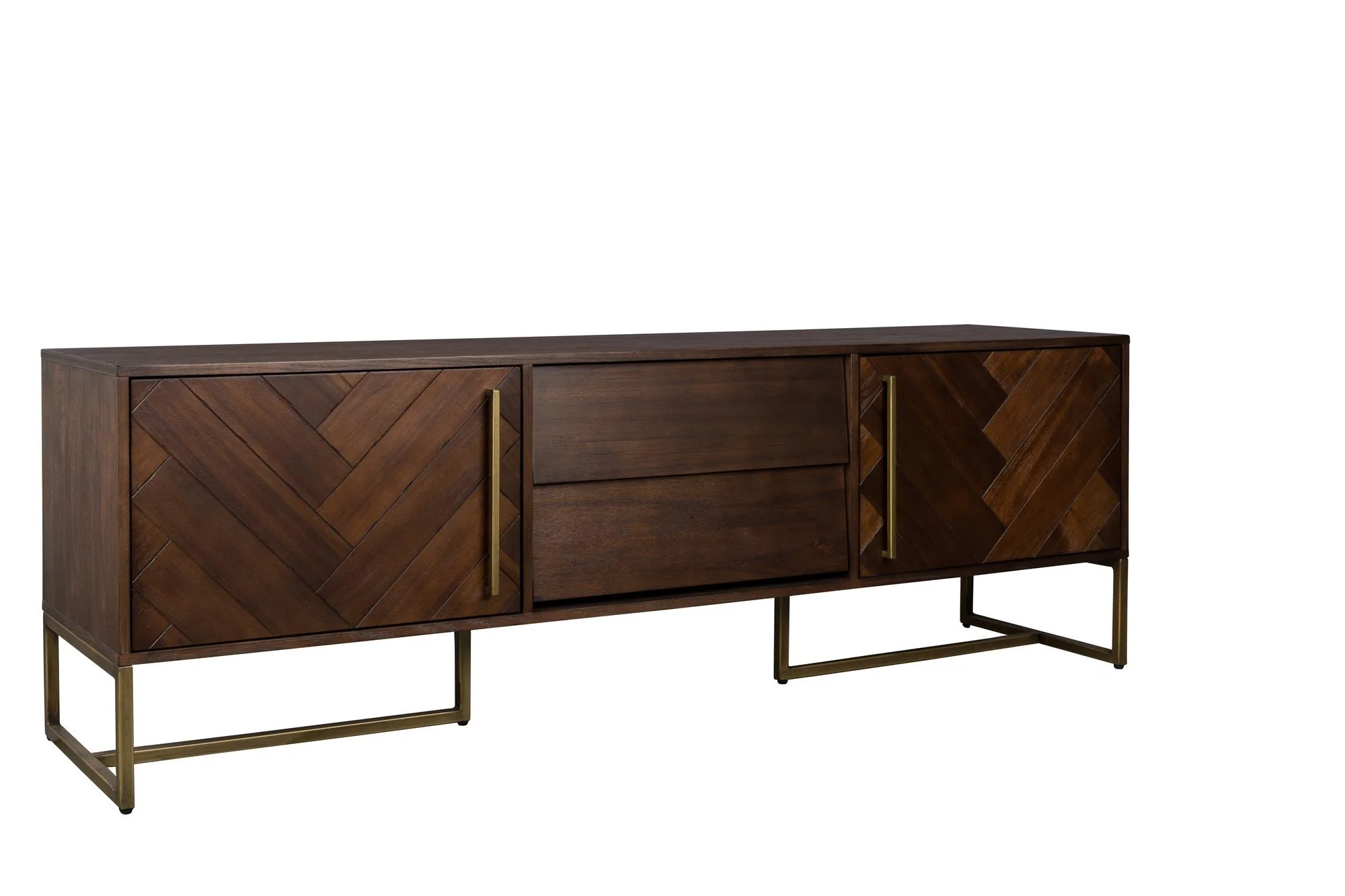 Dutchbone Class Low Sideboard – Acacia - Image 2