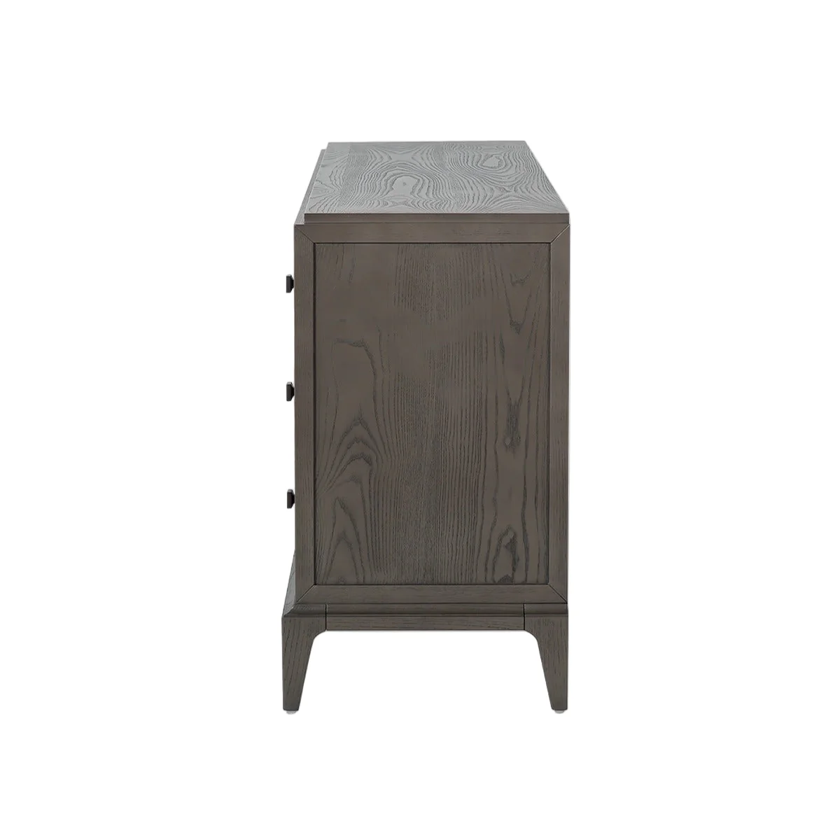 Eccotrading Astoria 6 Drawer Chest – Macchiato and Faux Grey Shagreen - Image 4