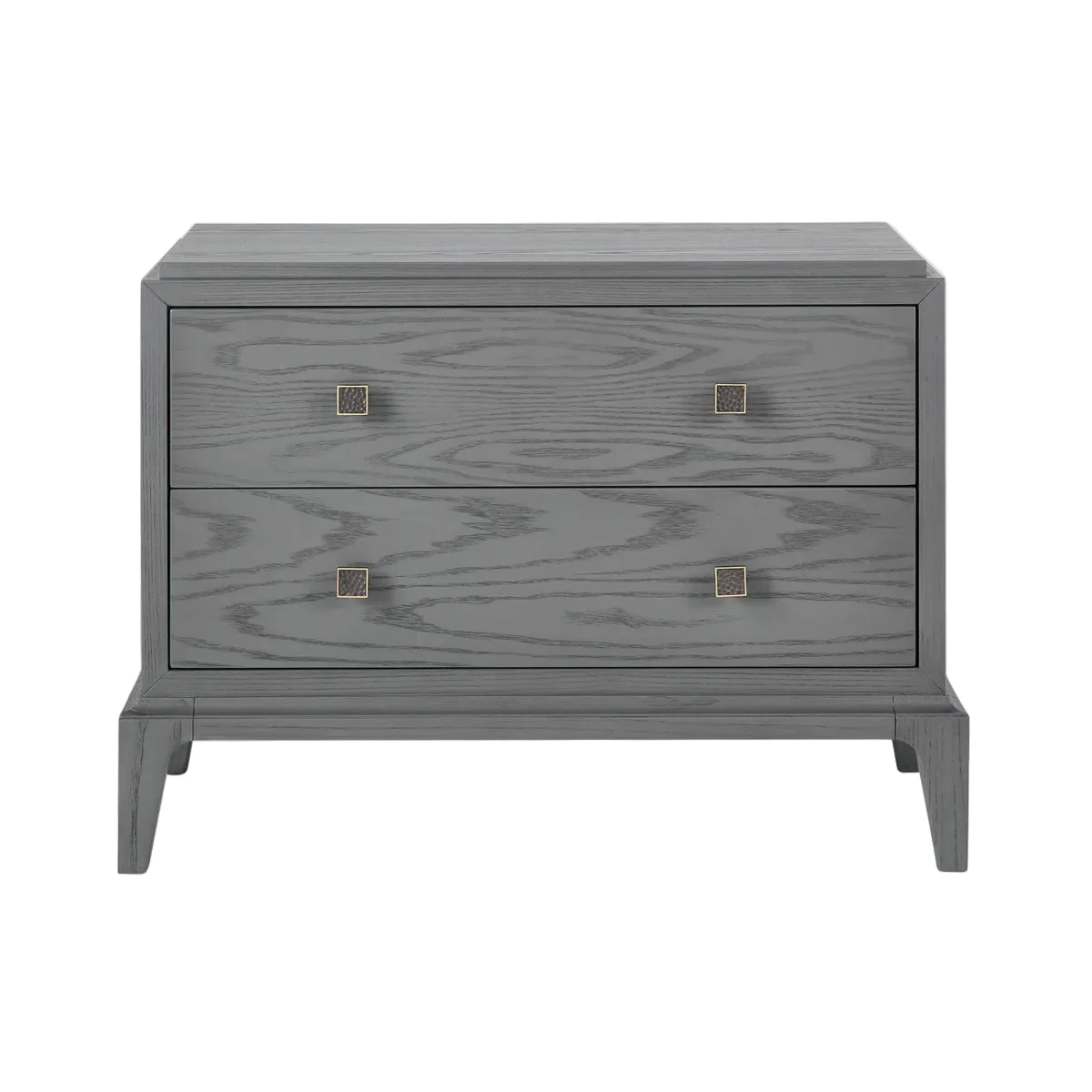 Eccotrading Astoria Large Bedside Table – Graphite Grey