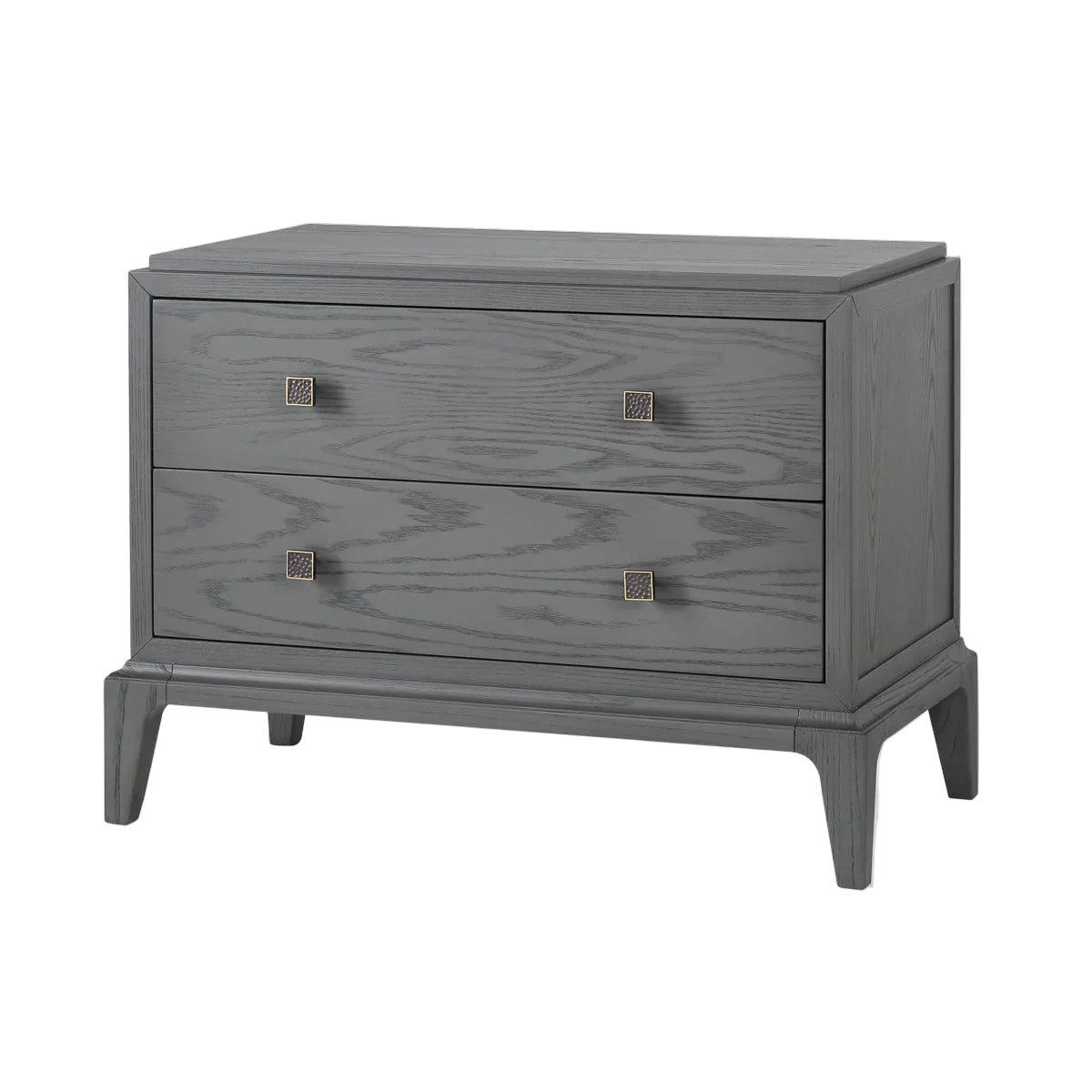 Eccotrading Astoria Large Bedside Table – Graphite Grey - Image 2