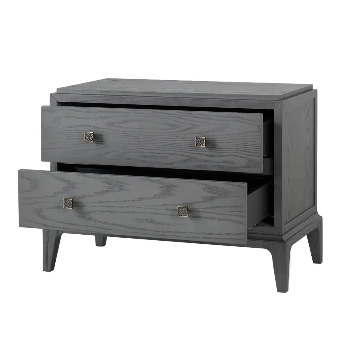 Eccotrading Astoria Large Bedside Table – Graphite Grey - Image 3
