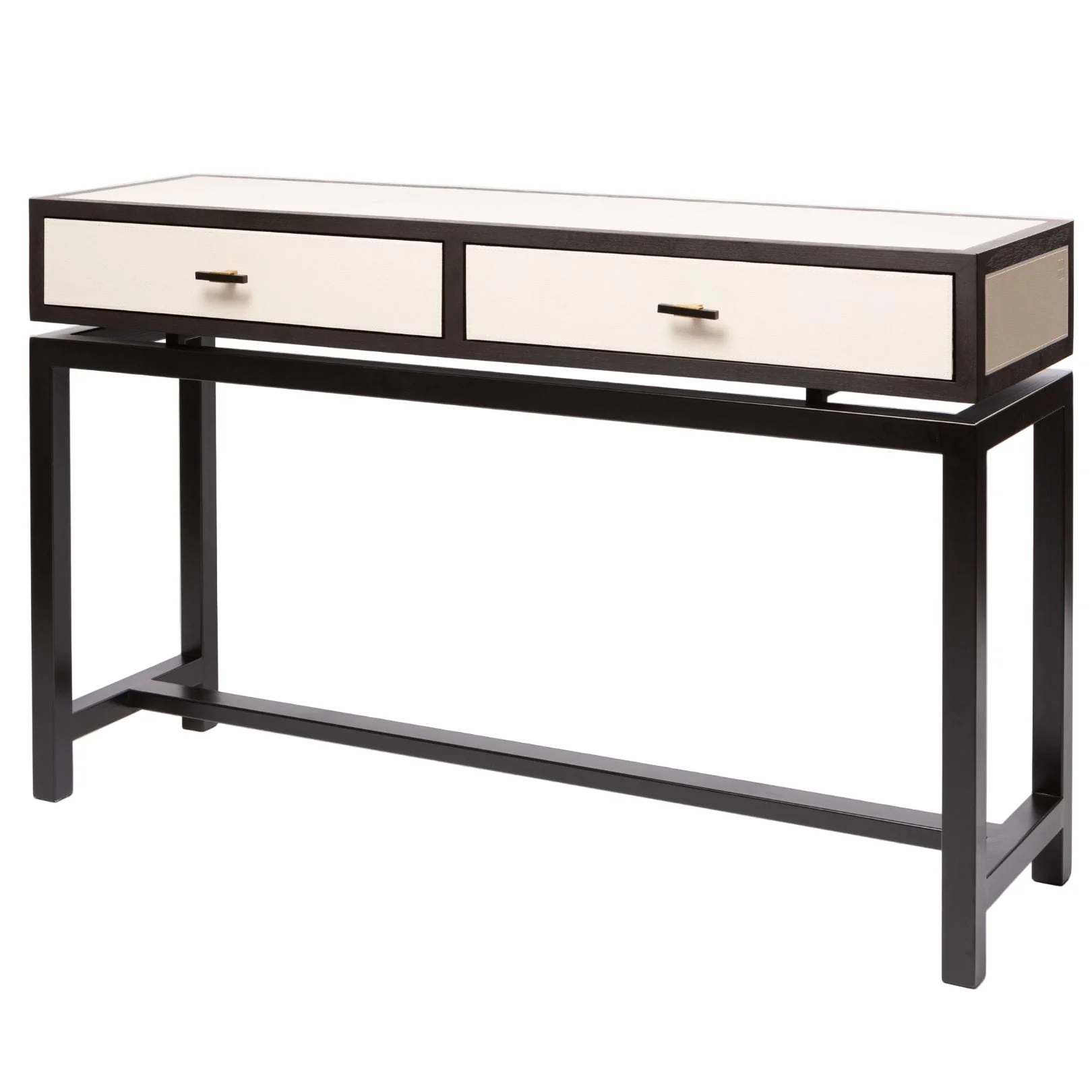 Eccotrading Bertie Console Table - Pumice Leather - Image 2