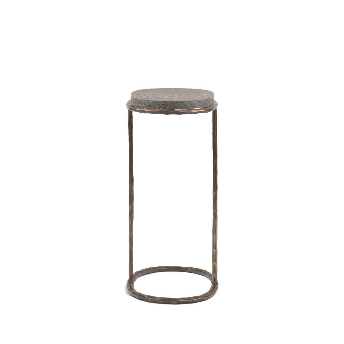 Eccotrading Forge Cocktail Table - Bronze Dorato and Grey Shagreen - Image 3