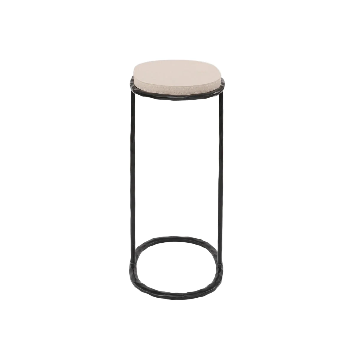 Eccotrading Forge Cocktail Table - Bronze Nera and Pumice Leather - Image 2