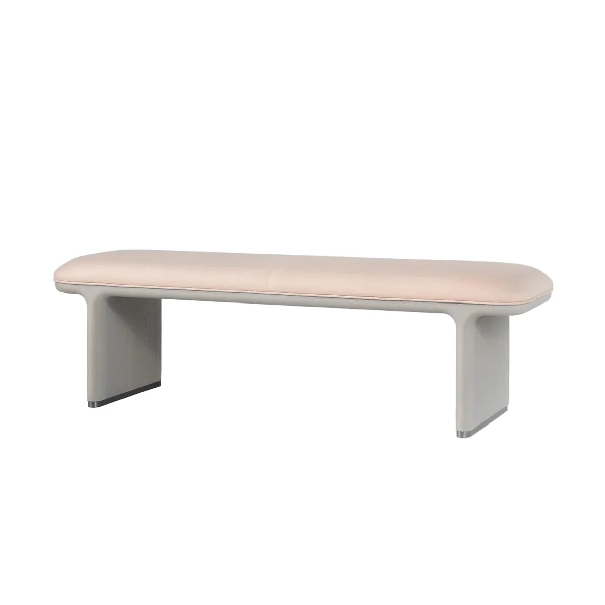 Eccotrading Monroe Bench – Light Fabric - Image 2