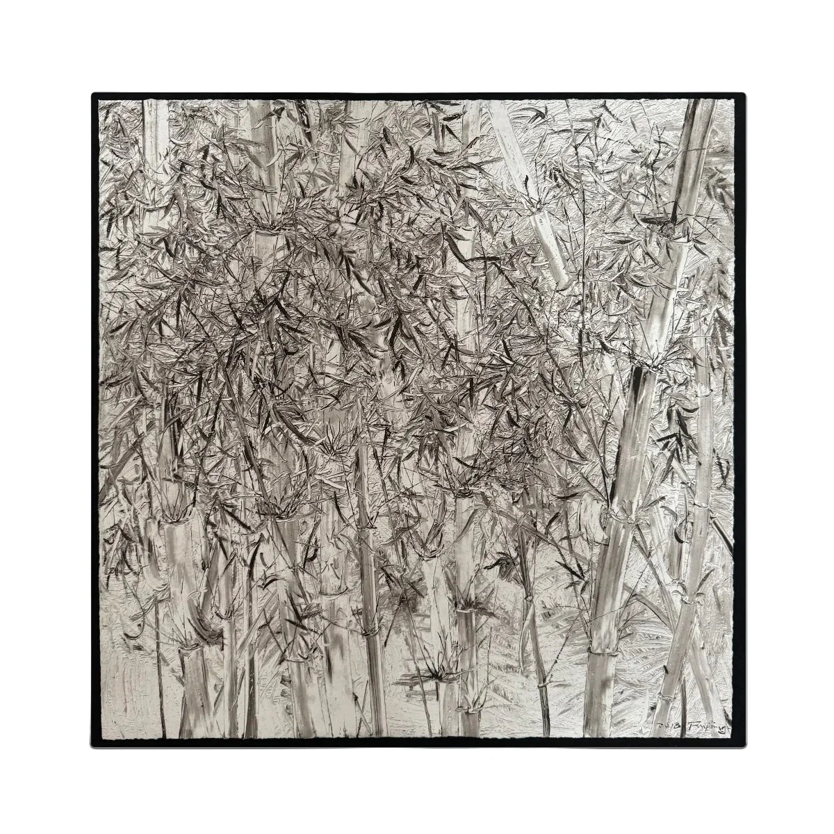 Eccotrading Silver Forest Wall Paper Art – Small