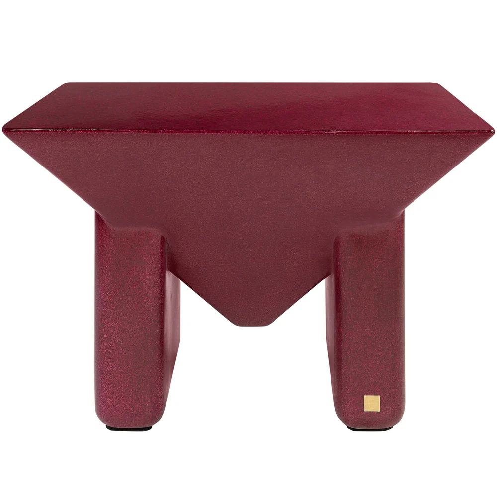 Echo Coffee Table – Burgundy