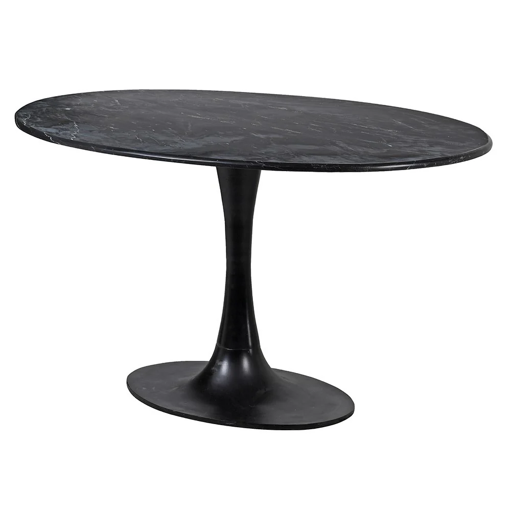 Eclipse Black Marble Dining Table - Image 2