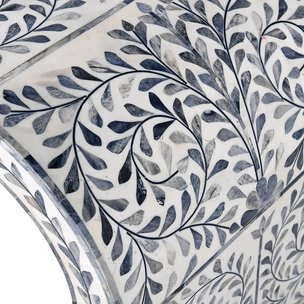 Eden Bone Inlay Console Table - Image 5