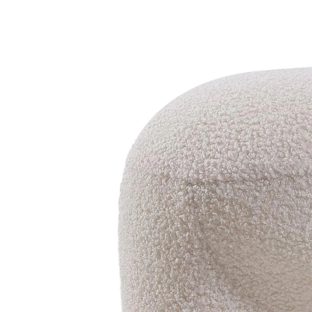 Eden Stool - Teddy Bear Fabric - Image 2