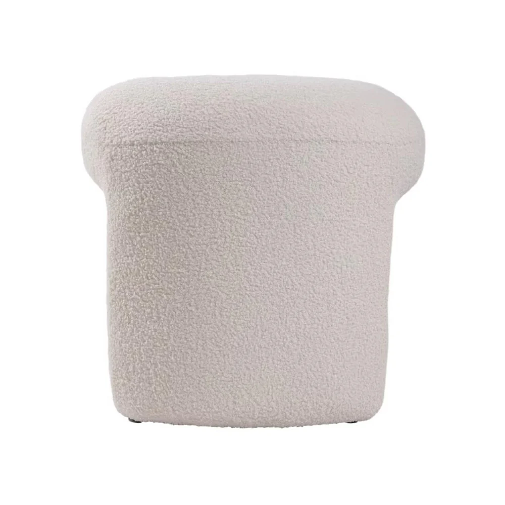 Eden Stool - Teddy Bear Fabric - Image 4
