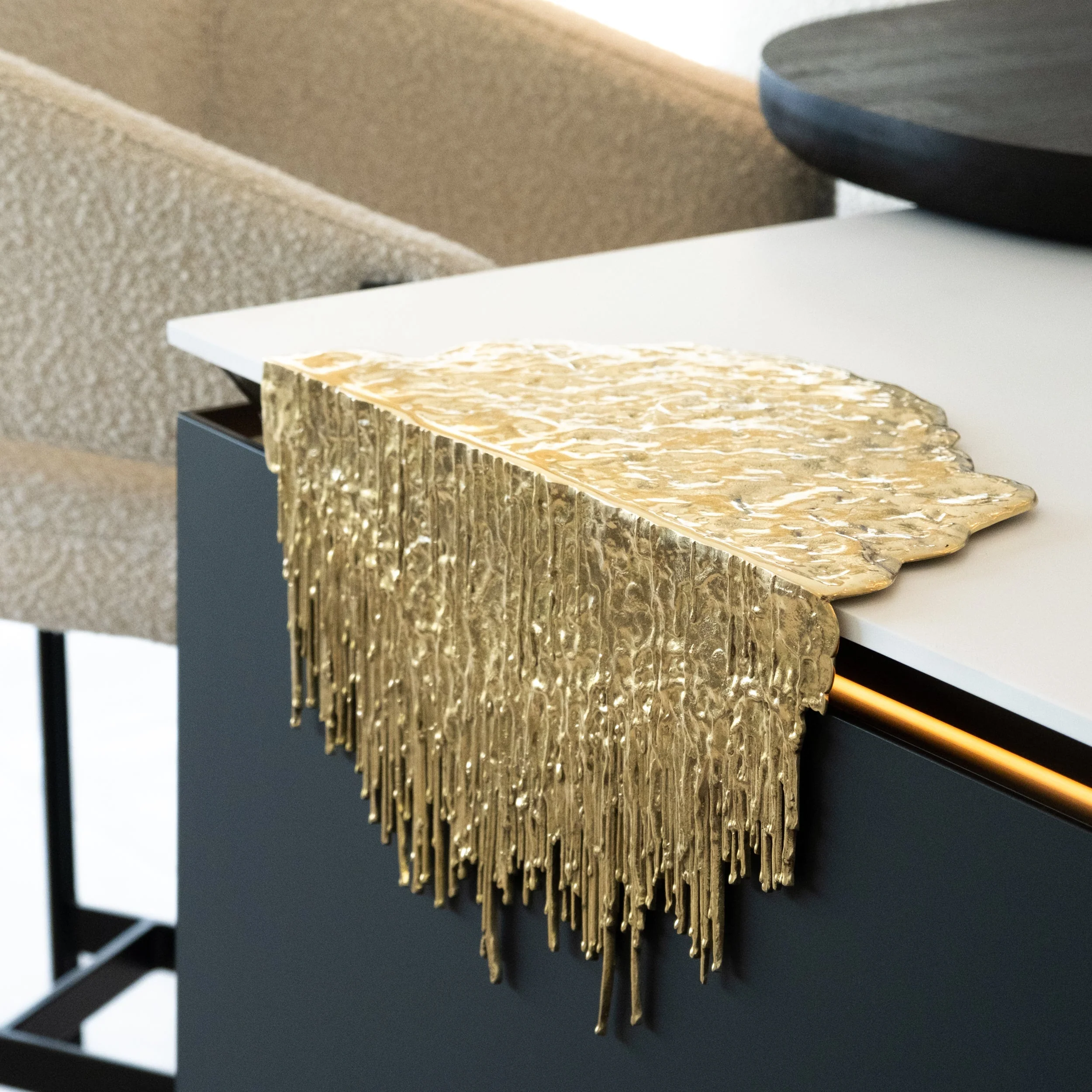 Eichholtz Grove Golden Drips Table Decorative Object – Excess Stock - Image 5