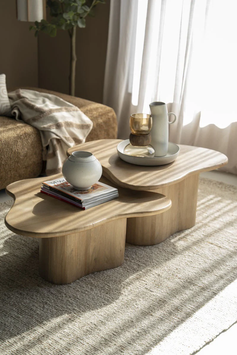 Elowen Coffee Table – Set of 2 – Natural - Image 3