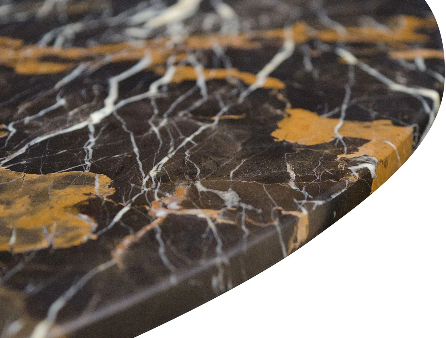 Elysium Marble Coffee Table – Matt Black - Image 5