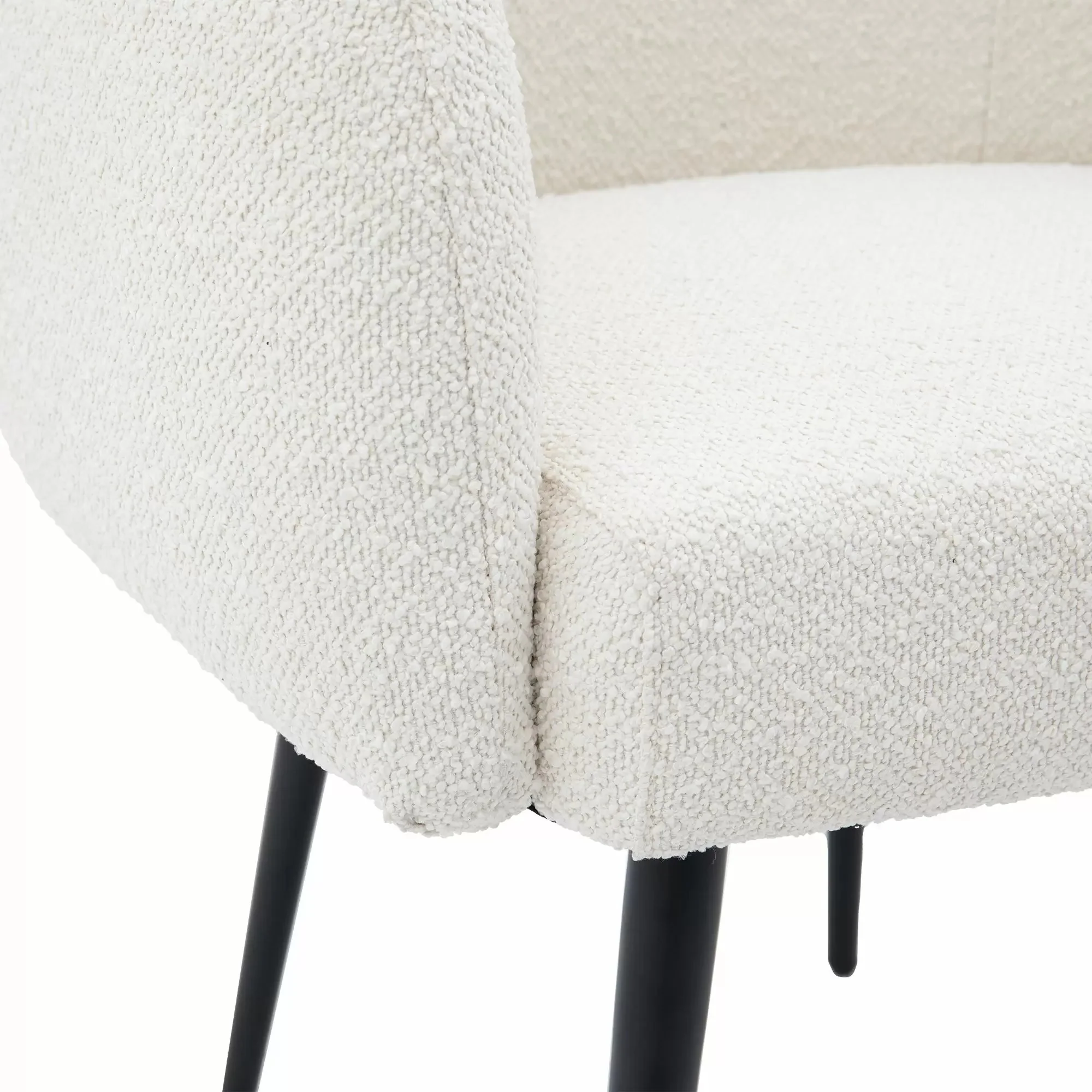 Emmeline Tub Chair – Faux Sheepskin - Image 5