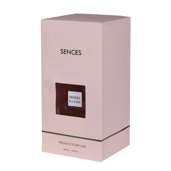 Enormous Amora Blush Reed Diffuser with Pink Glass Bottle - Image 3