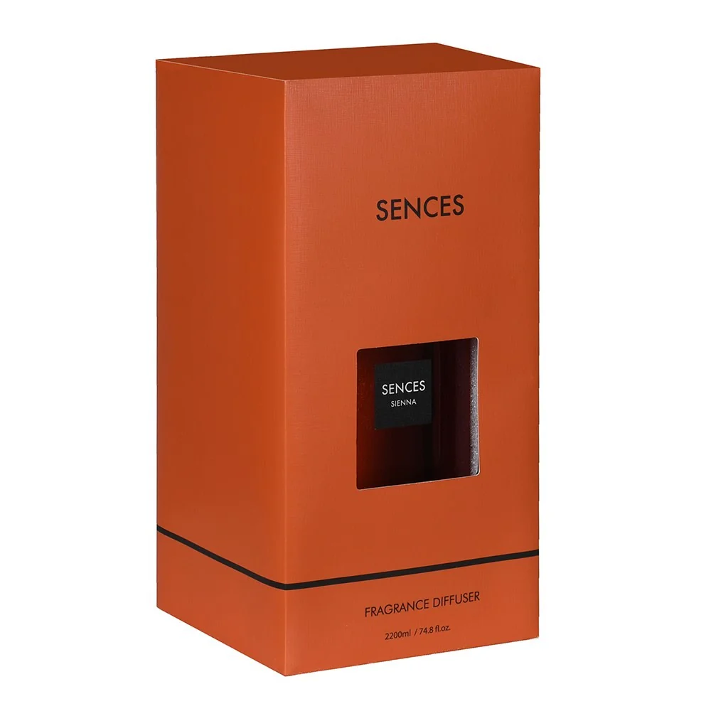 Enormous Amora Sienna Reed Diffuser with Orange Bottle - Image 3