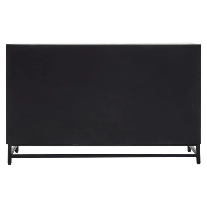 Evangeline Geometric Sideboard – Black - Image 5