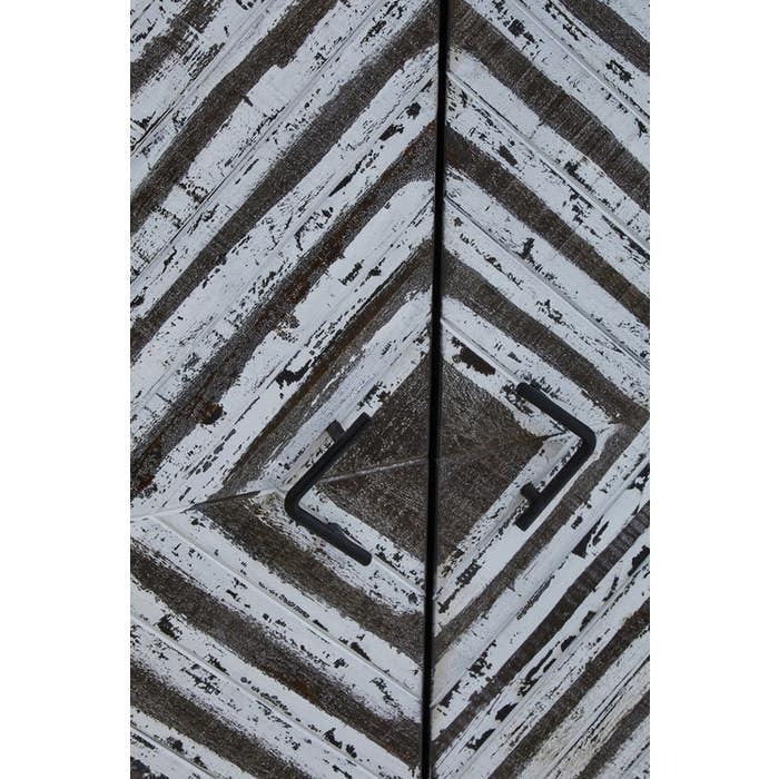 Evangeline Geometric Sideboard – Black - Image 8
