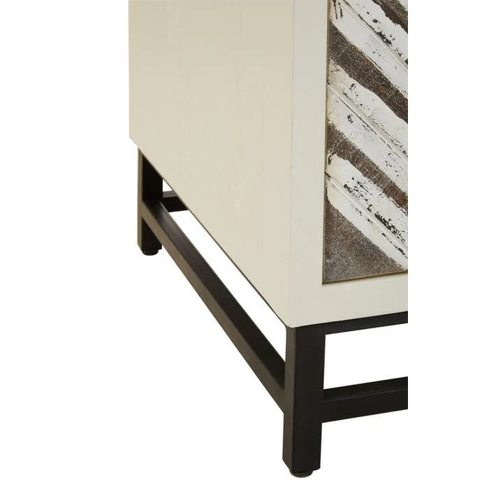 Evangeline Geometric Sideboard – White - Image 11