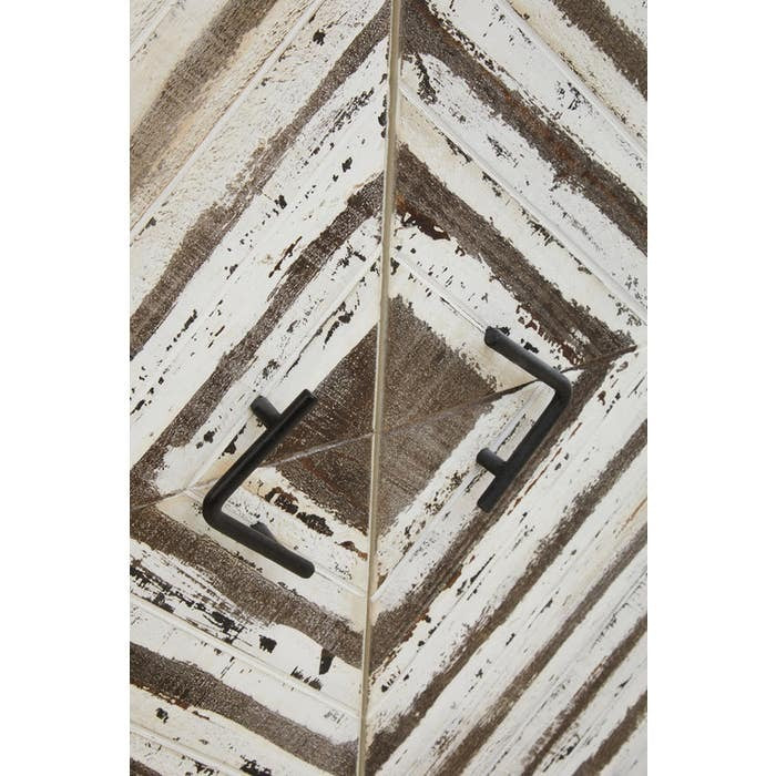 Evangeline Geometric Sideboard – White - Image 8