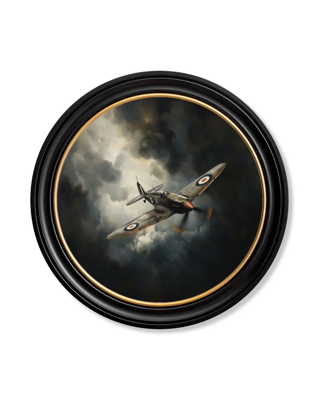 Fighter Jets Prints – Oxford Round Frame - Image 2